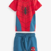 Red/Blue Spider-Man T-Shirt And Shorts Set 2