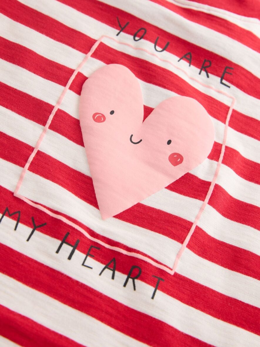 Red Heart Short Sleeve T-Shirt 4