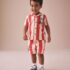 Red Mickey Mouse T-Shirt and Shorts Set 4