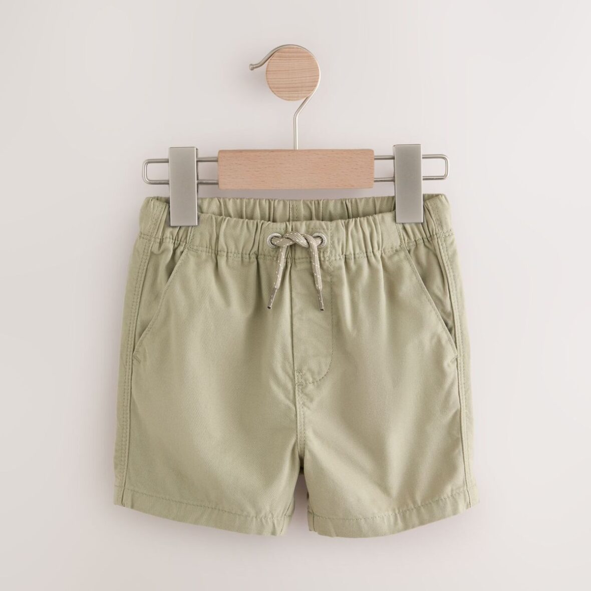 Sage Green Pull On Shorts (3mths-7yrs)