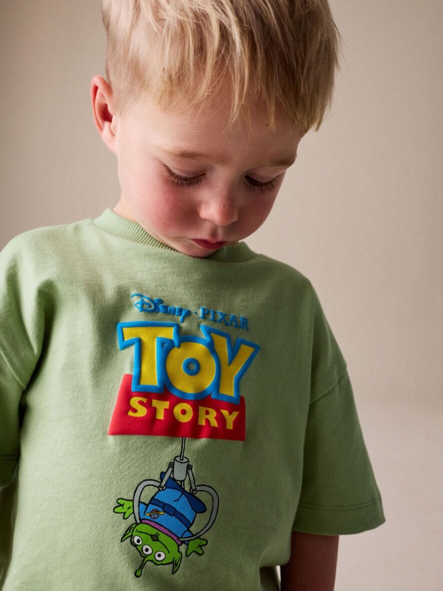 Sage Green Toy Story Short Sleeve T-Shirt 1