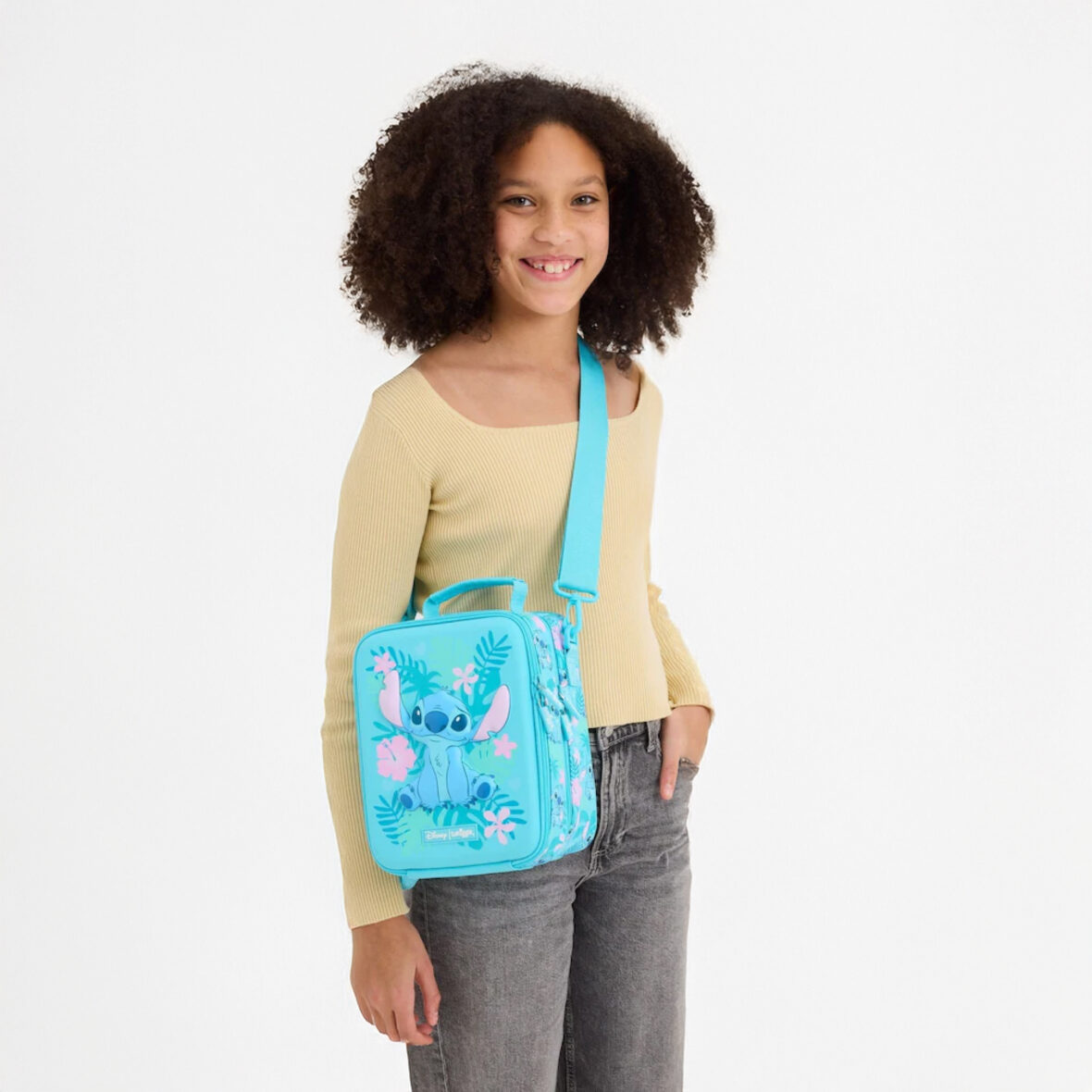 Smiggle Blue Stitch Level Hardtop Lunchbox3