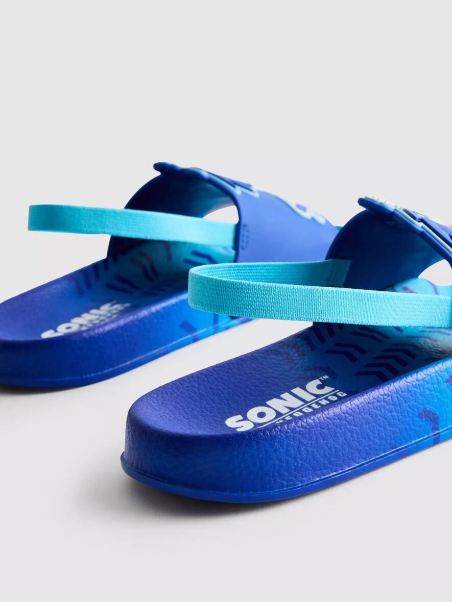 Sonic The Hedgehog Slingback Sliders 3