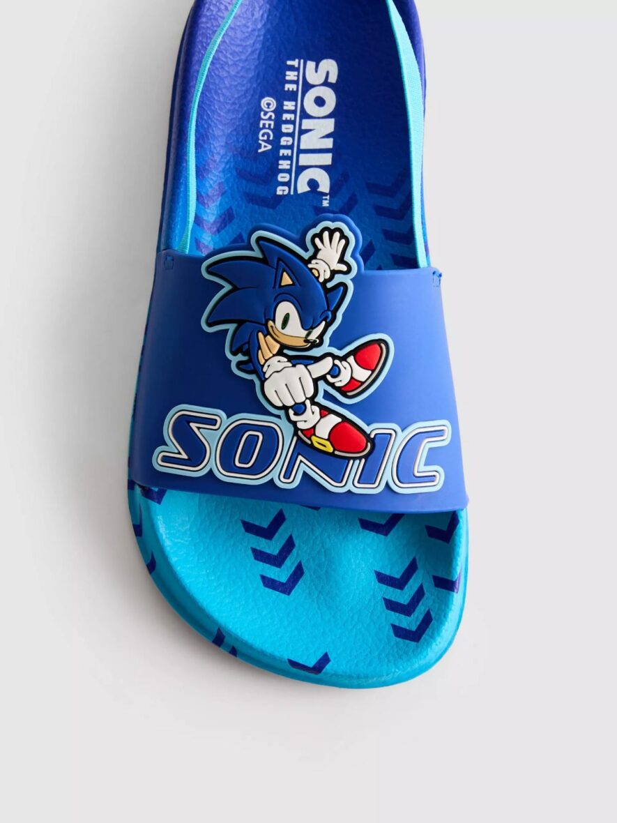 Sonic The Hedgehog Slingback Sliders 4