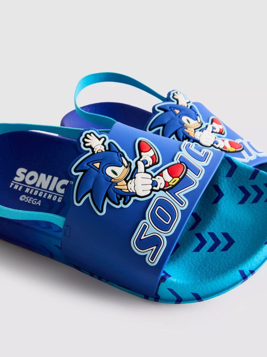 Sonic The Hedgehog Slingback Sliders 5