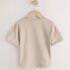 Tan Brown Marvel Short Sleeve Cotton T-Shirt 1