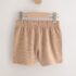 Tan Brown Textured Shorts 1