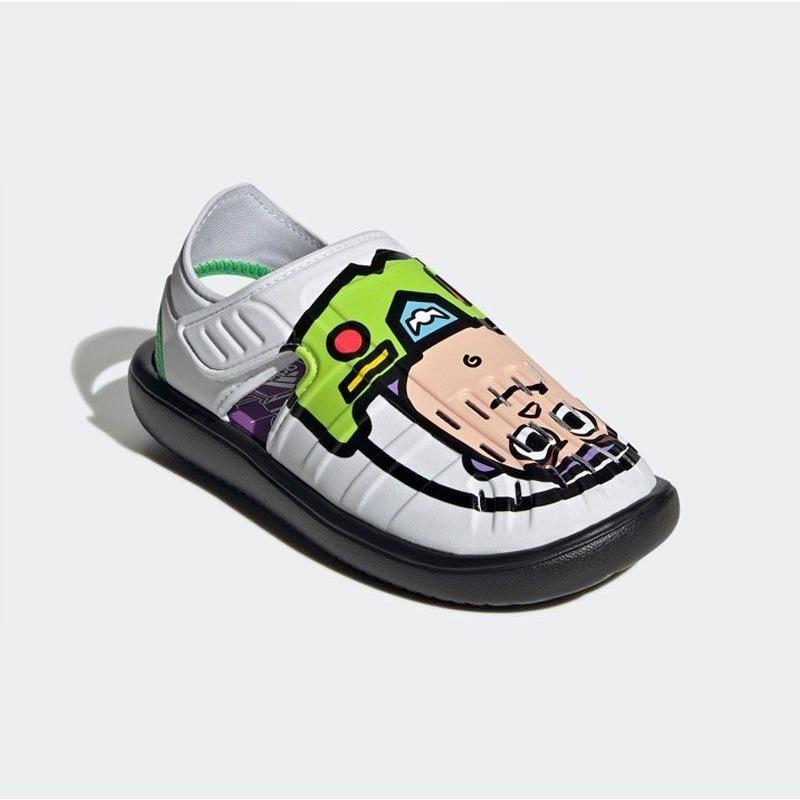 Toy story Buzz lightyear Adidas Closed-toe Summer Waterproof Sandals White Purple 2