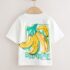 White Bananas Short Sleeve Back Print T-Shirt 2