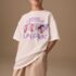 White Huntrix KPOP Demon Hunters Short Sleeve T-Shirt 4