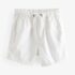 White Pull On Shorts 4