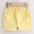 Yellow Pull On Shorts 2