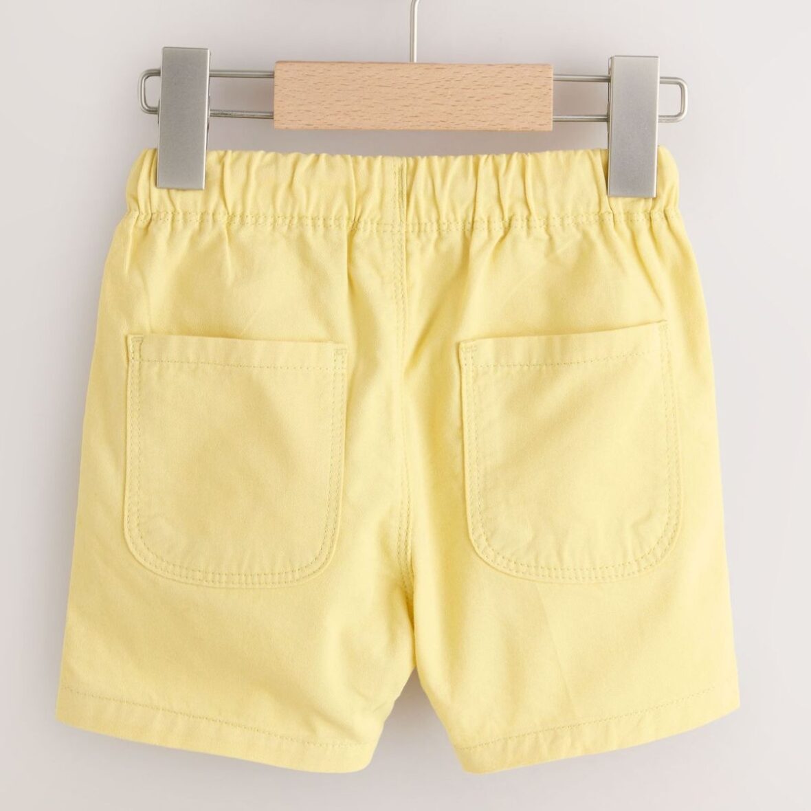 Yellow Pull On Shorts 2