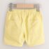 Yellow Pull On Shorts 3