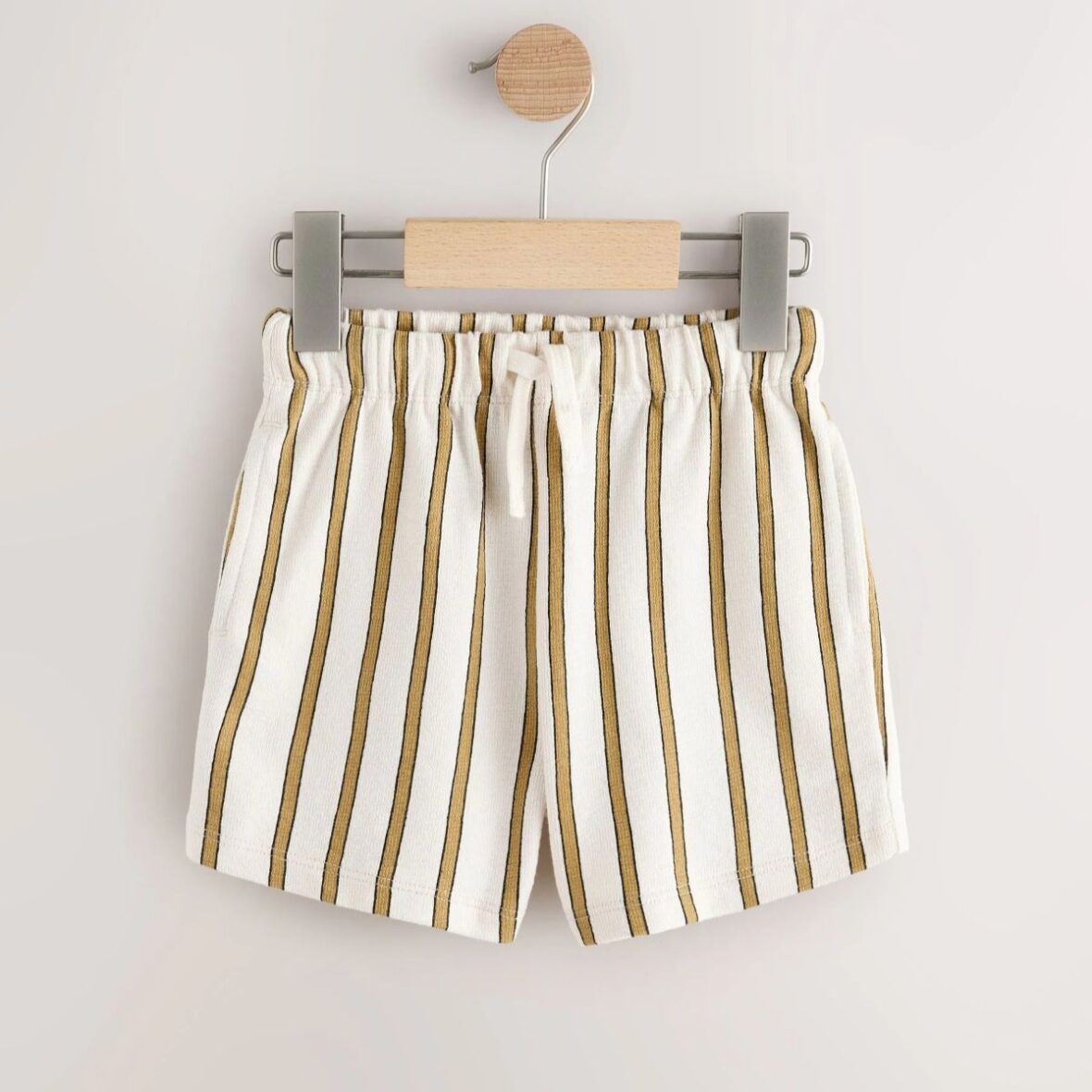 Yellow Textured Shorts (3mths-7yrs)