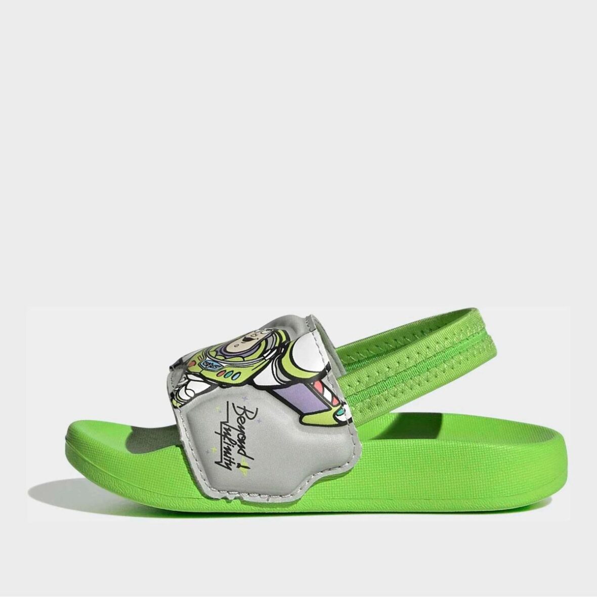 adidas Green Adilette Estrap Infant Buzz Sandals Green 2