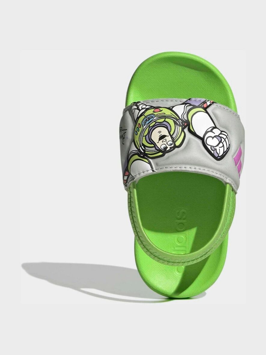 adidas Green Adilette Estrap Infant Buzz Sandals Green 4