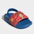 Toy Story adidas Green Adilette Estrap Infant Buzz Sandals Red