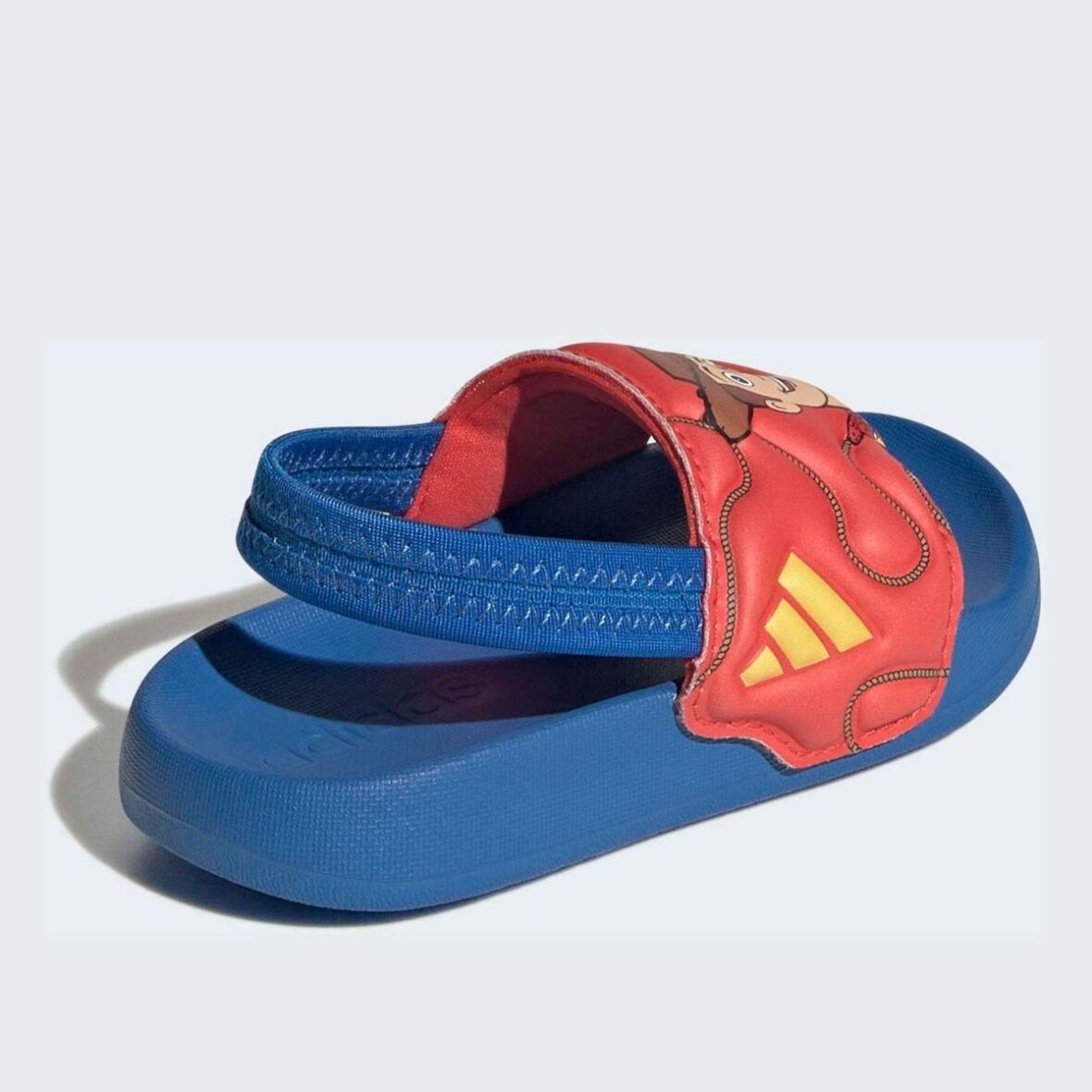 adidas Green Adilette Estrap Infant Buzz Sandals Red 4