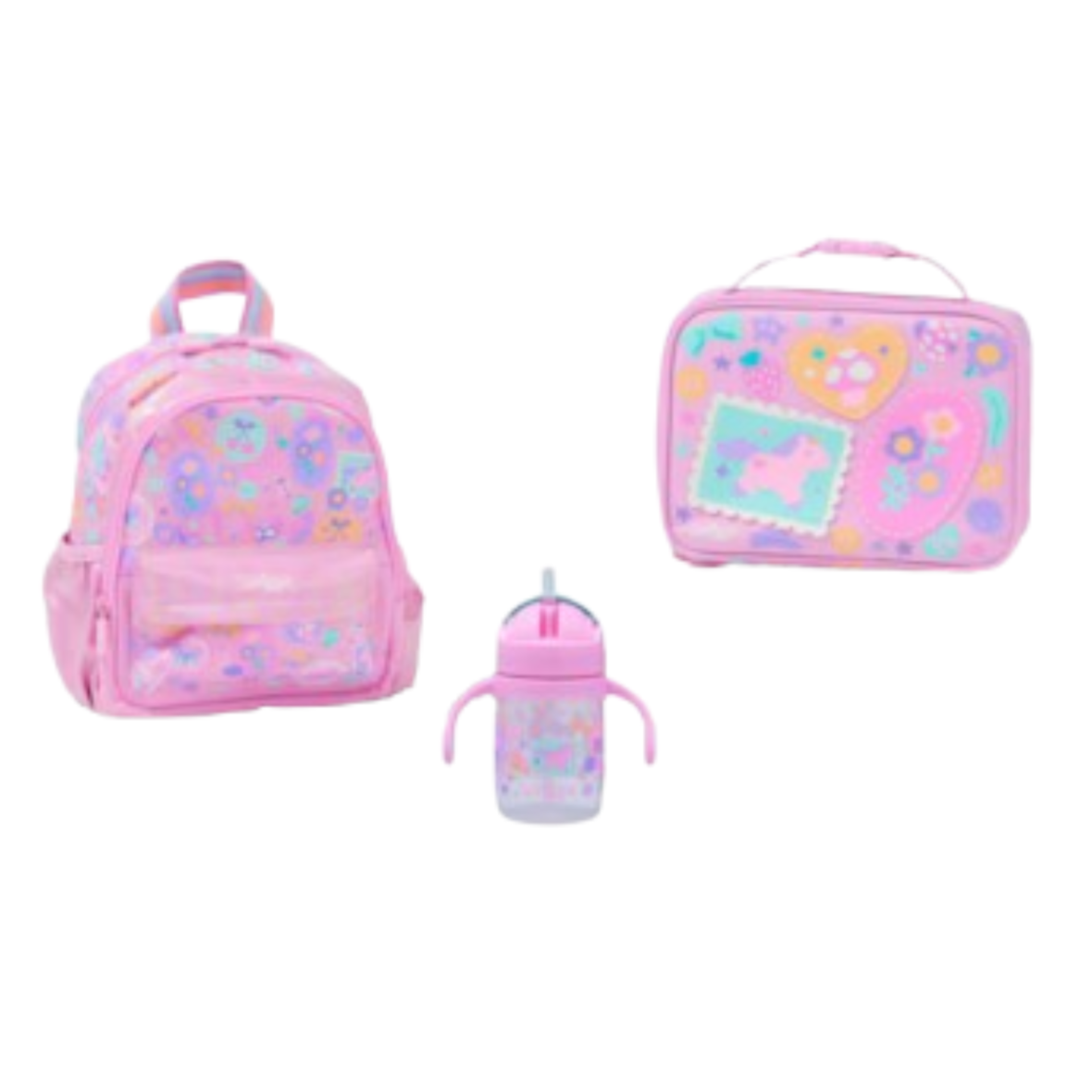 Smiggle Little Journeys 3 Piece Core Bundle – Pink