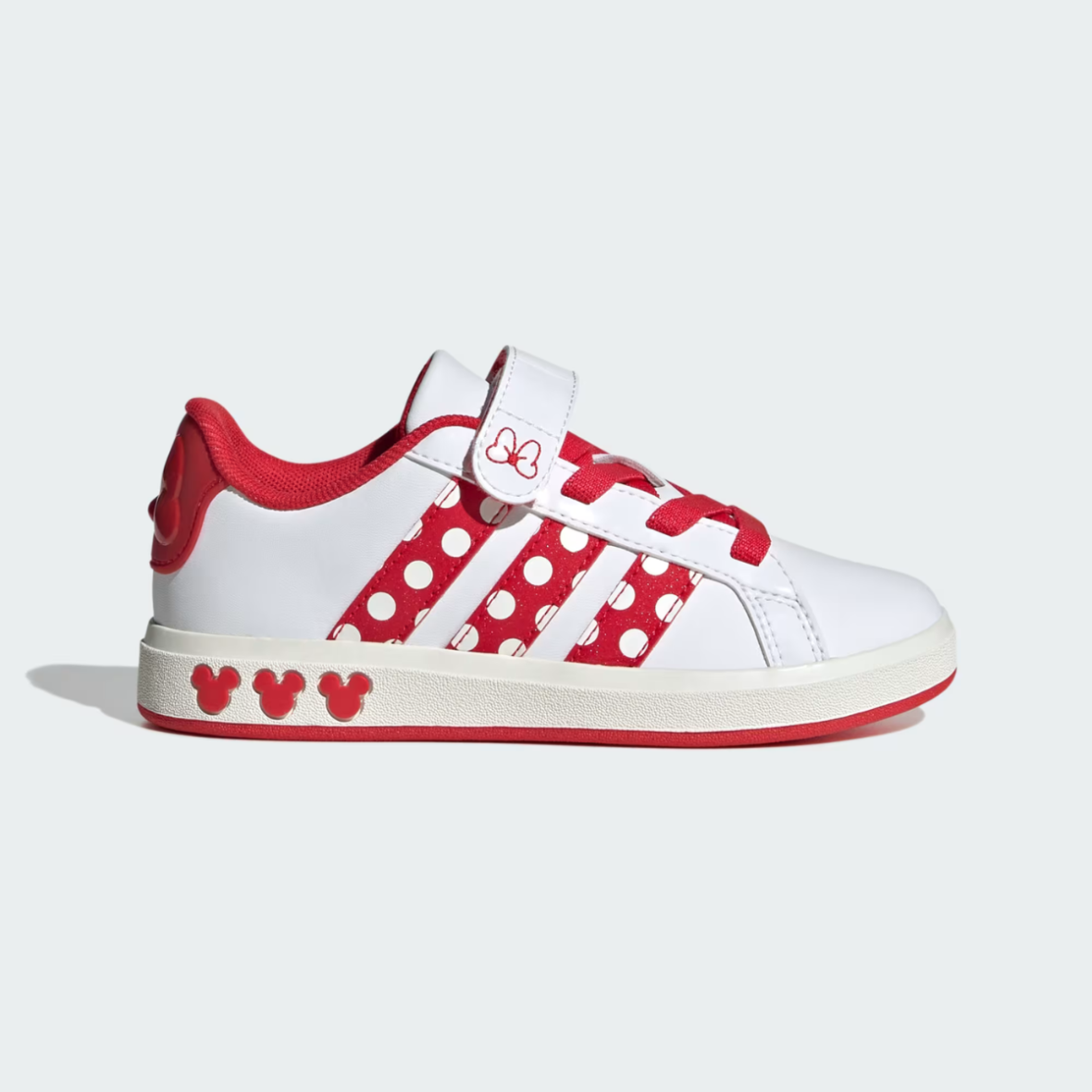 Adidas Disney Minnie Mouse Grand Court Shoes Kids |  White/Red