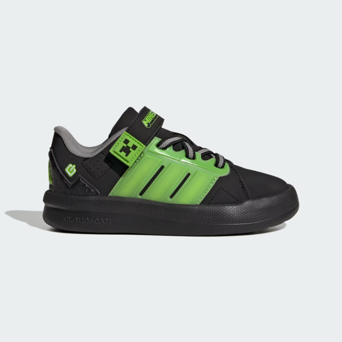 Adidas Minecraft Lightorama Court Shoes Children | Black