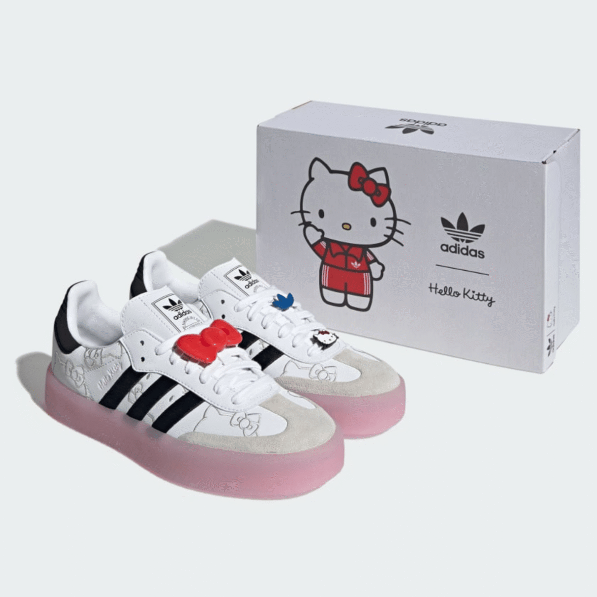 Adidas Sambae Hello Kitty Limited Edition Kids Shoes6