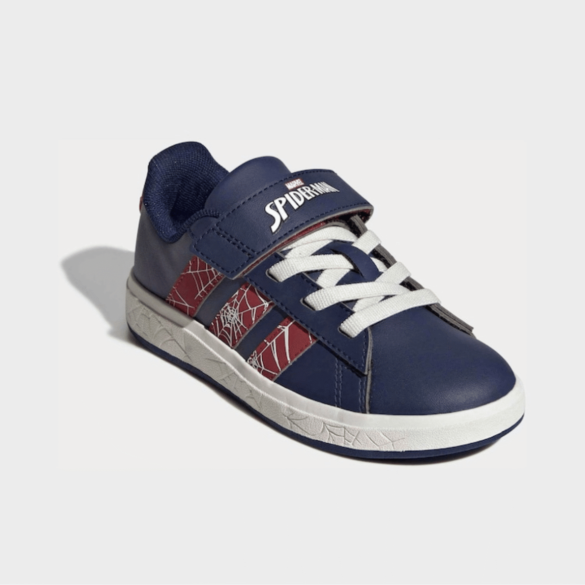 Adidas grand court spiderman navy blue2