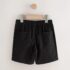 Black Regular Fit Shorts 3