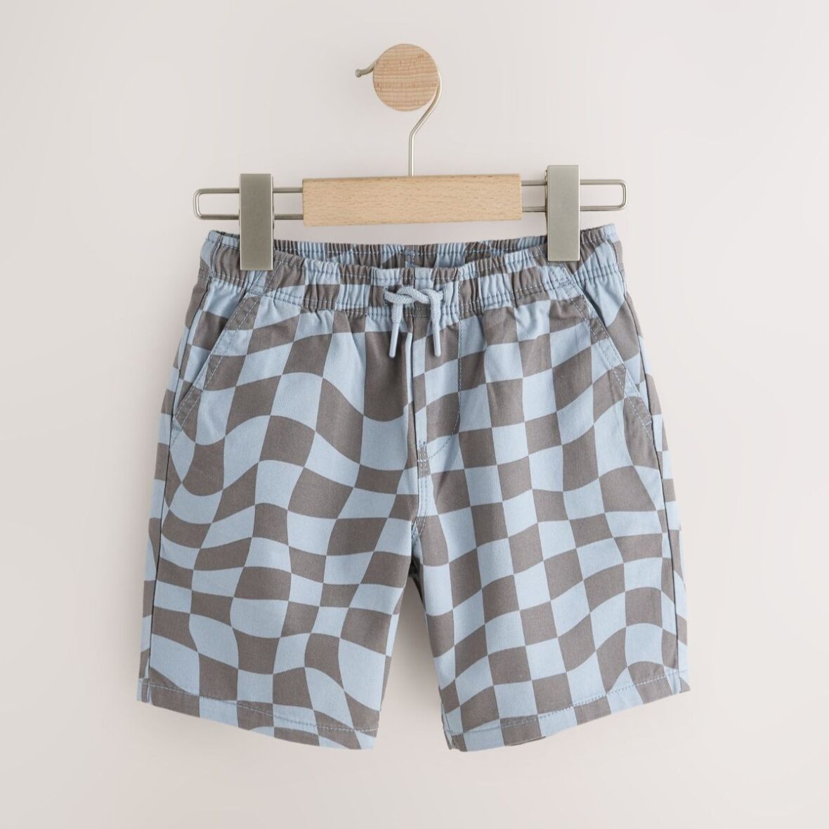 Blue/Grey Regular Fit Shorts (3-16yrs)