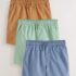 Blue/Orange 3 Pack Shorts 5