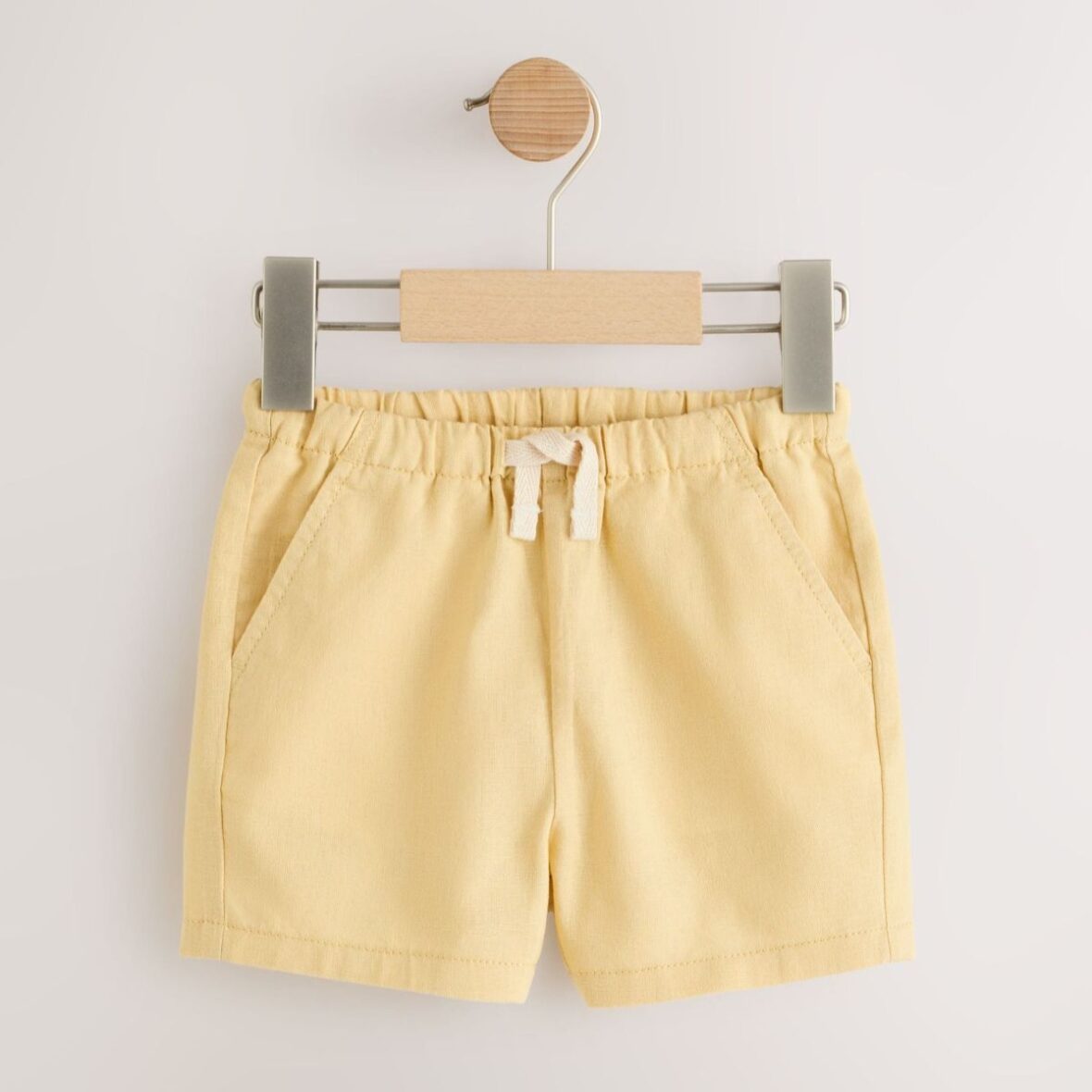 Blue Yellow Dino Linen Blend Shorts 3 Pack 3