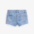 Bright Blue Regular Length Frayed Edge Denim Shorts 2