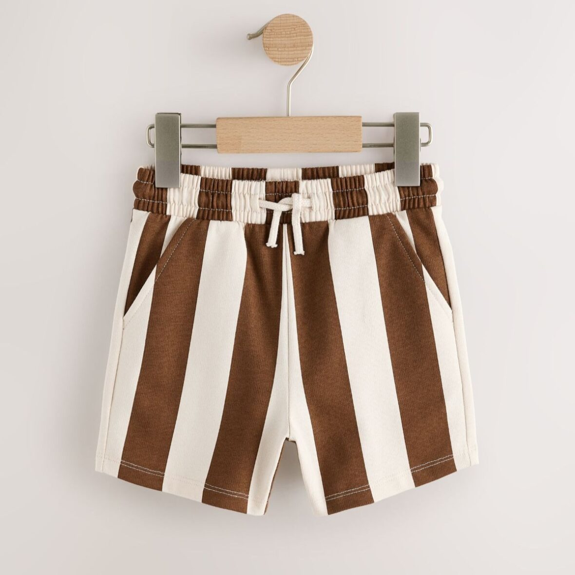 Brown Cream Jersey Shorts 3 Pack 2