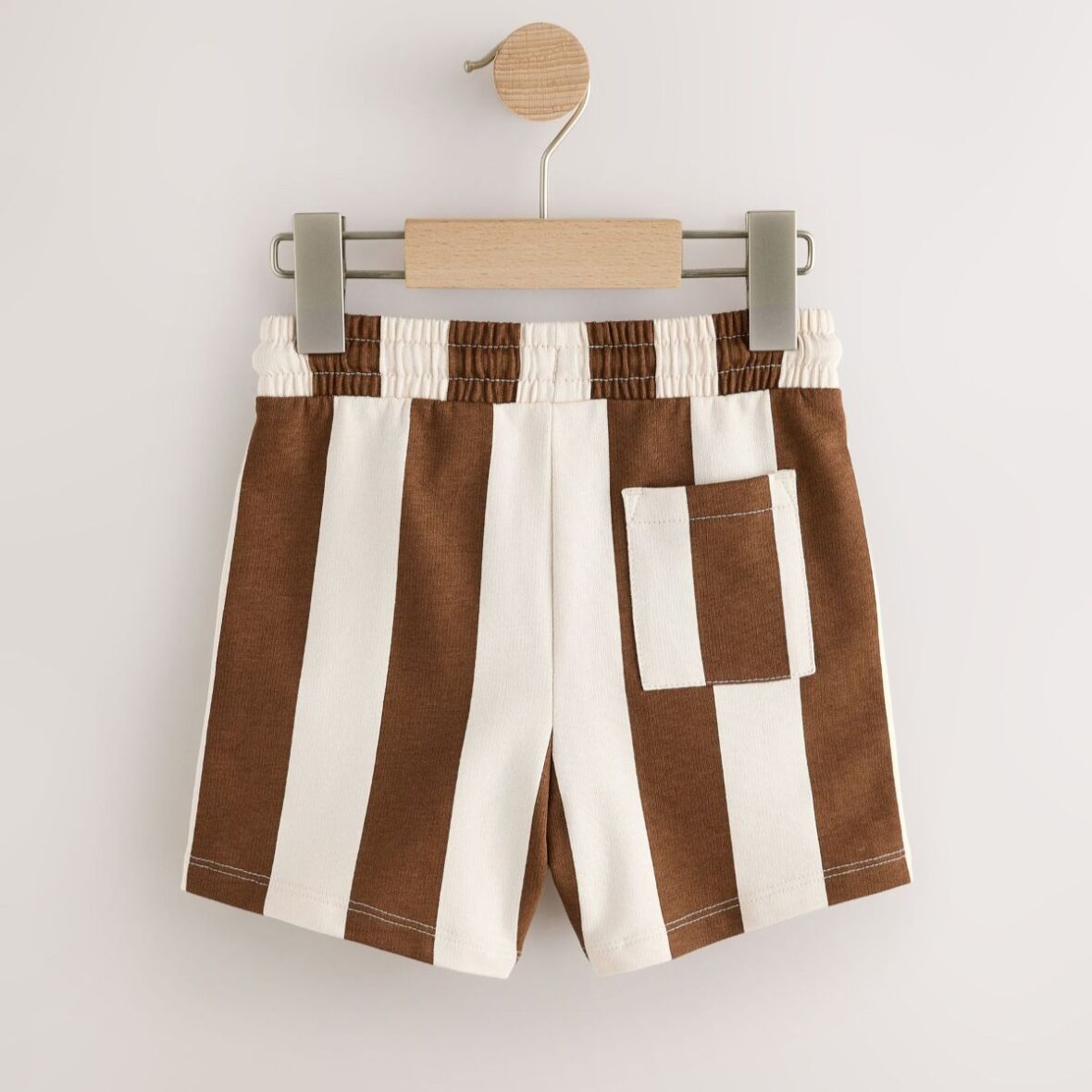 Brown Cream Jersey Shorts 3 Pack 3