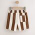 Brown/Cream Jersey Shorts 3 Pack 3