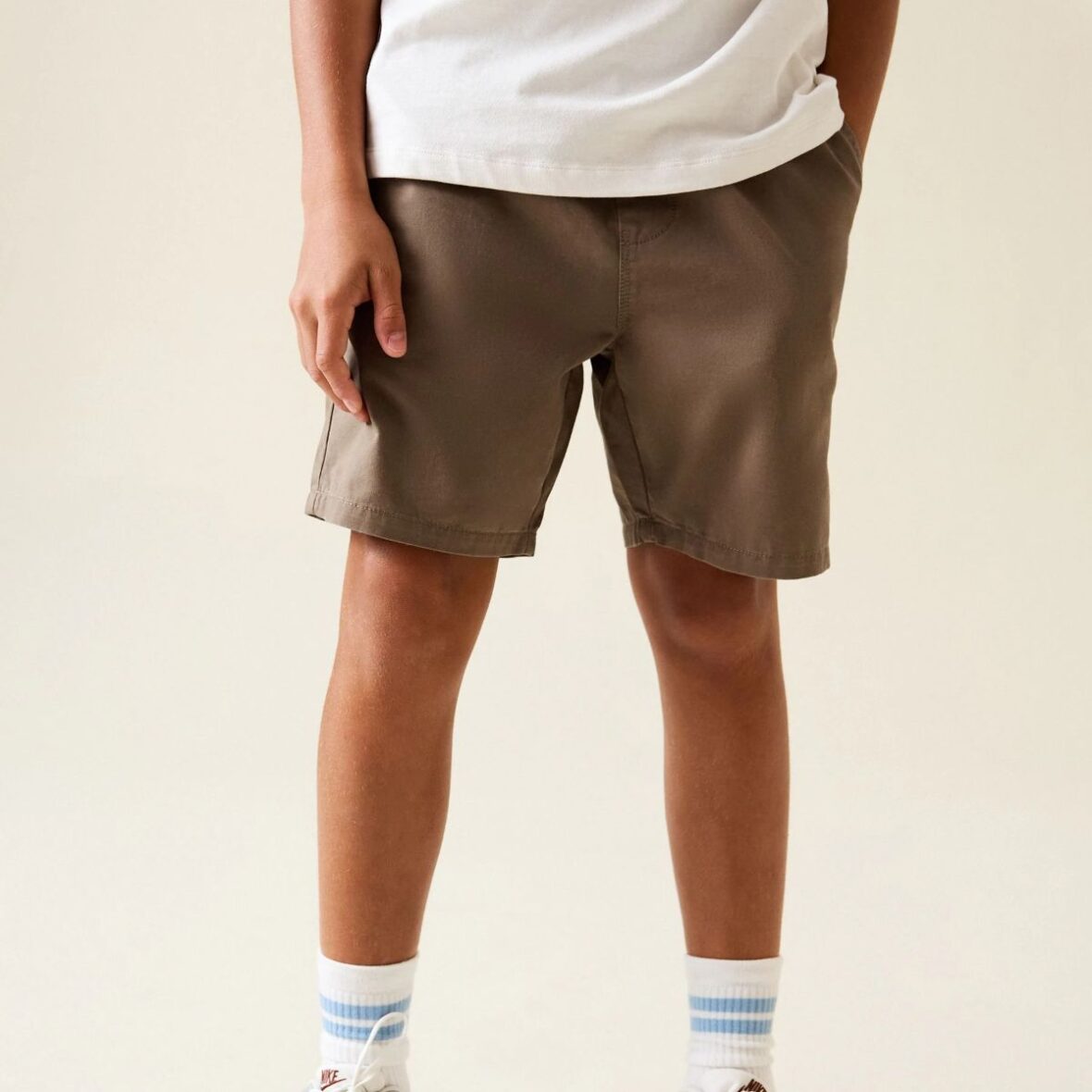 Brown Regular Fit Shorts 1