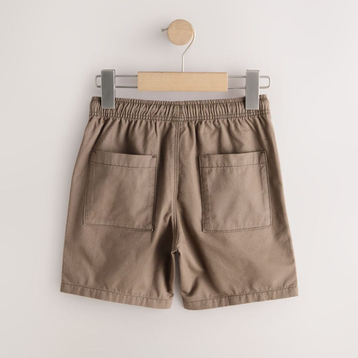 Brown Regular Fit Shorts 3
