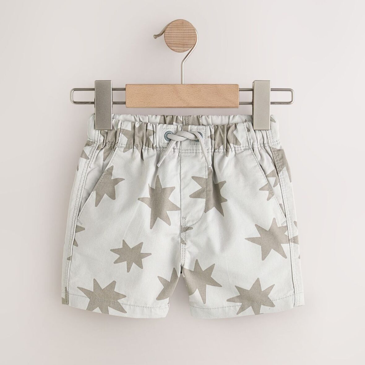 Brown Star Checkerboard Pull On Shorts 3 Pack 2