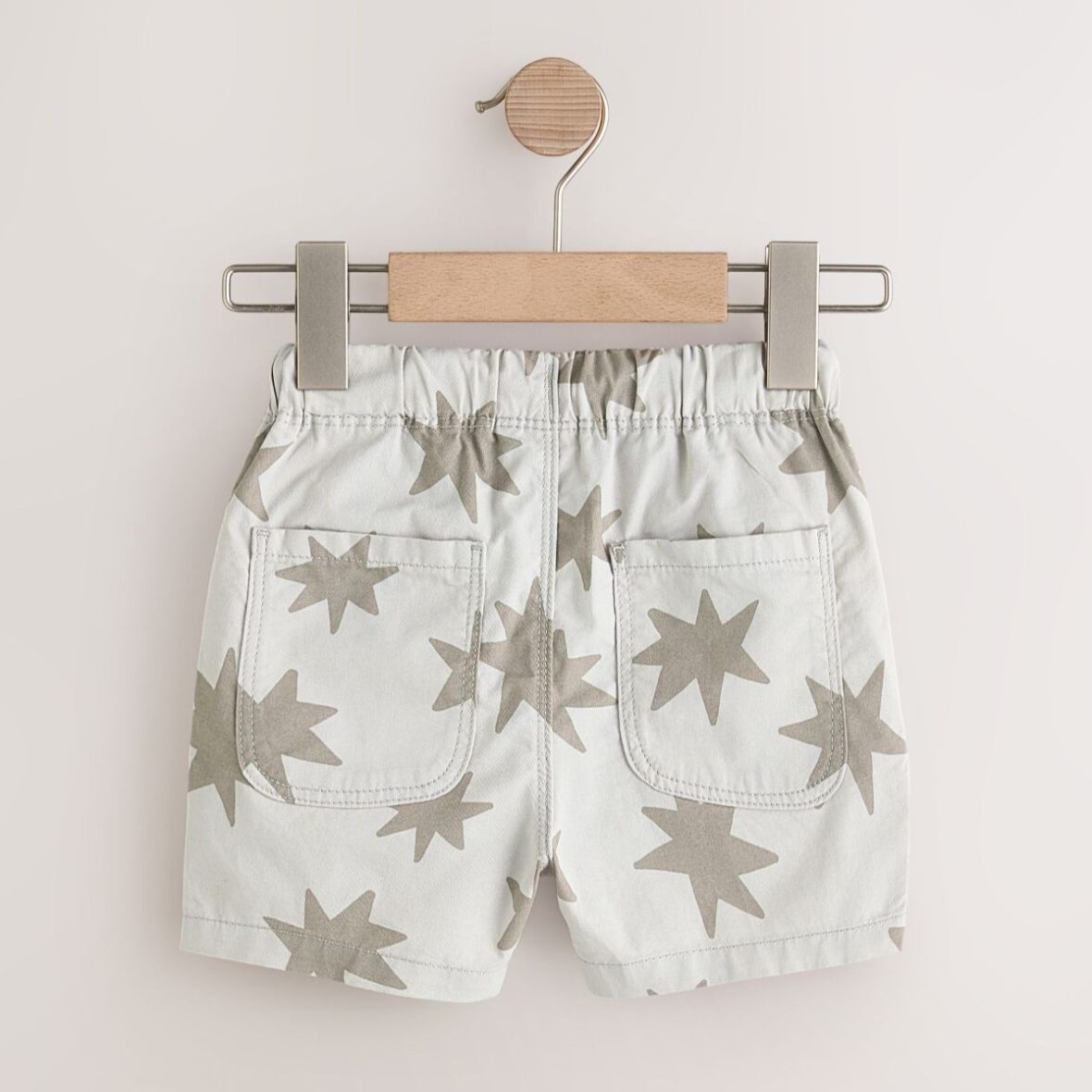 Brown Star Checkerboard Pull On Shorts 3 Pack 3