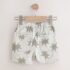 Brown/Star/Checkerboard Pull On Shorts 3 Pack 4