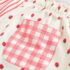 Ecru/Red Stripe Strawberry Shorts 2
