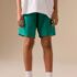 Green Regular Fit Shorts 4