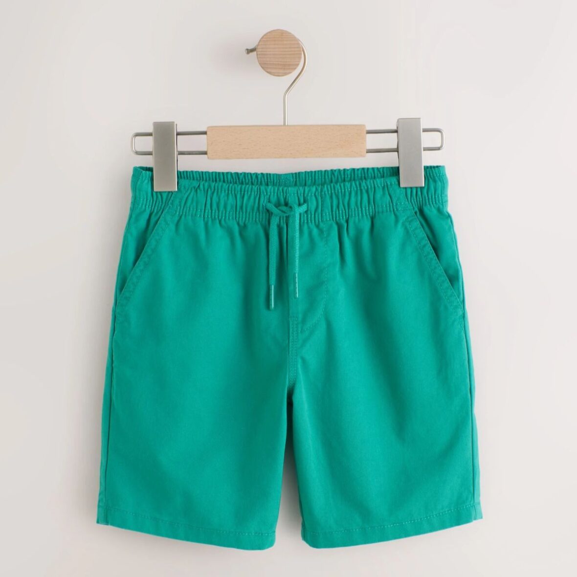 Green Regular Fit Shorts (3-16yrs)