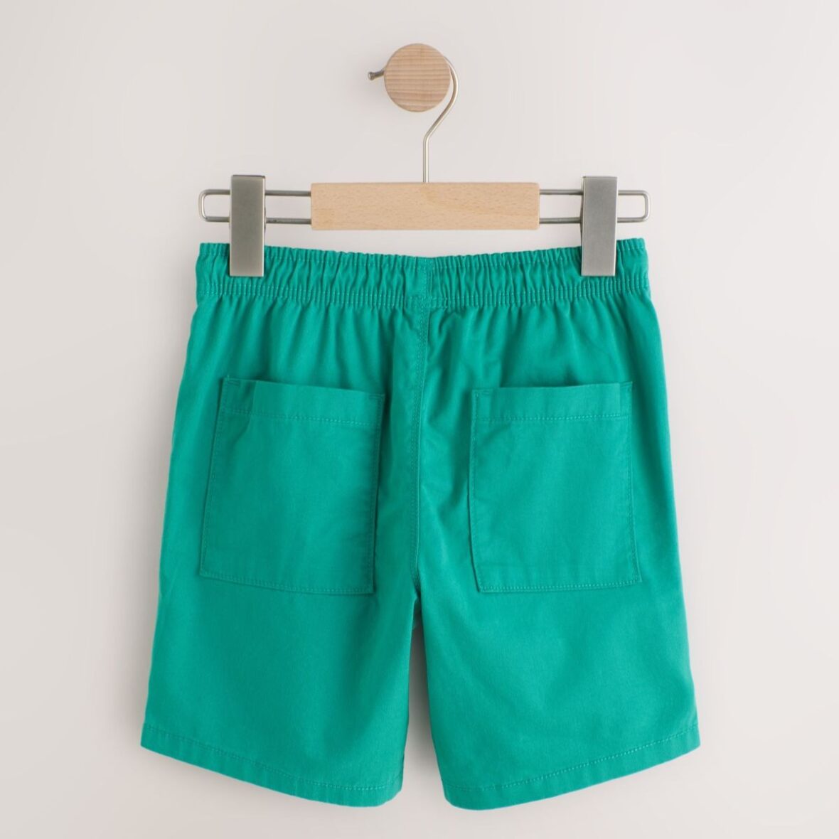 Green Regular Fit Shorts 3