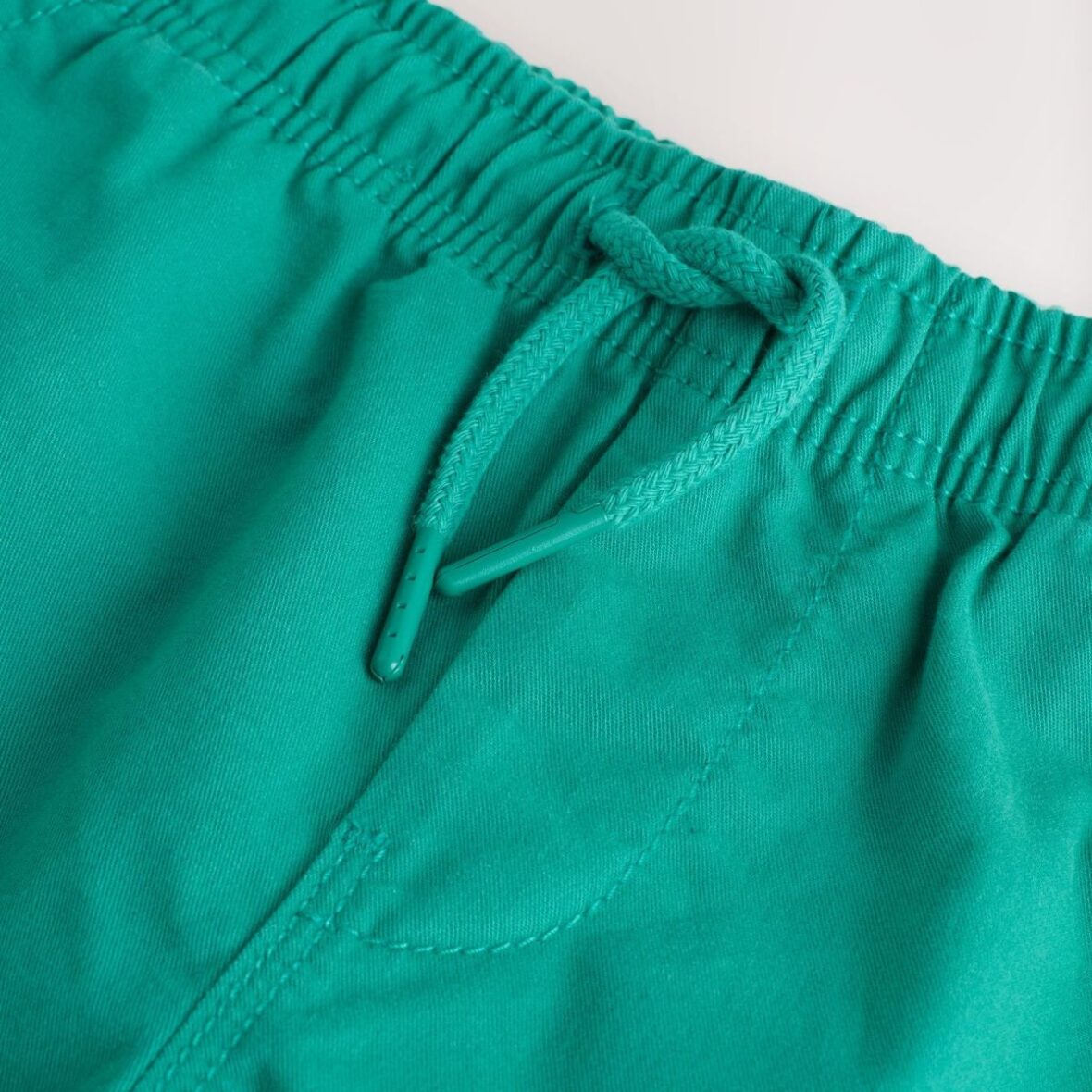 Green Regular Fit Shorts 4