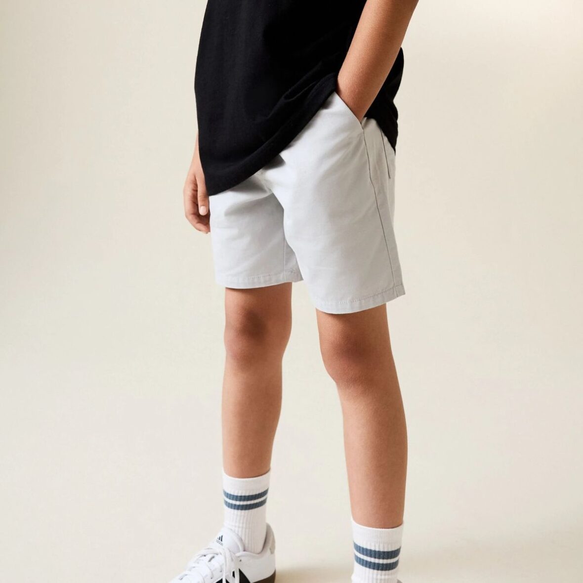 Grey Regular Fit Shorts 1