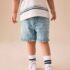 Light Blue Denim Shorts 1