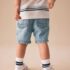 Light Blue Denim Shorts 2