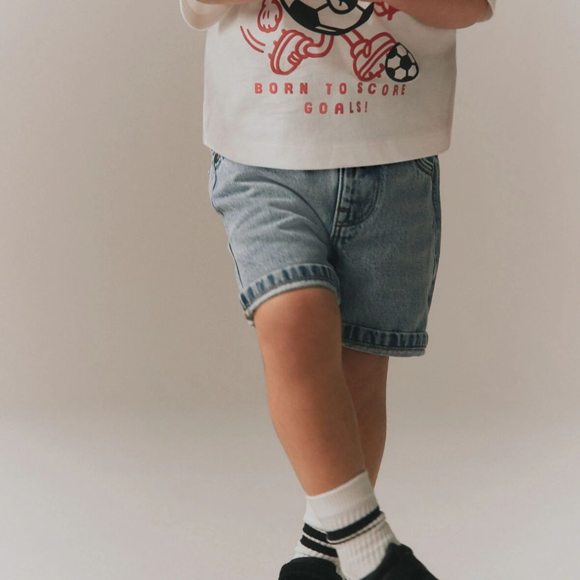 Light Blue Denim Shorts 3